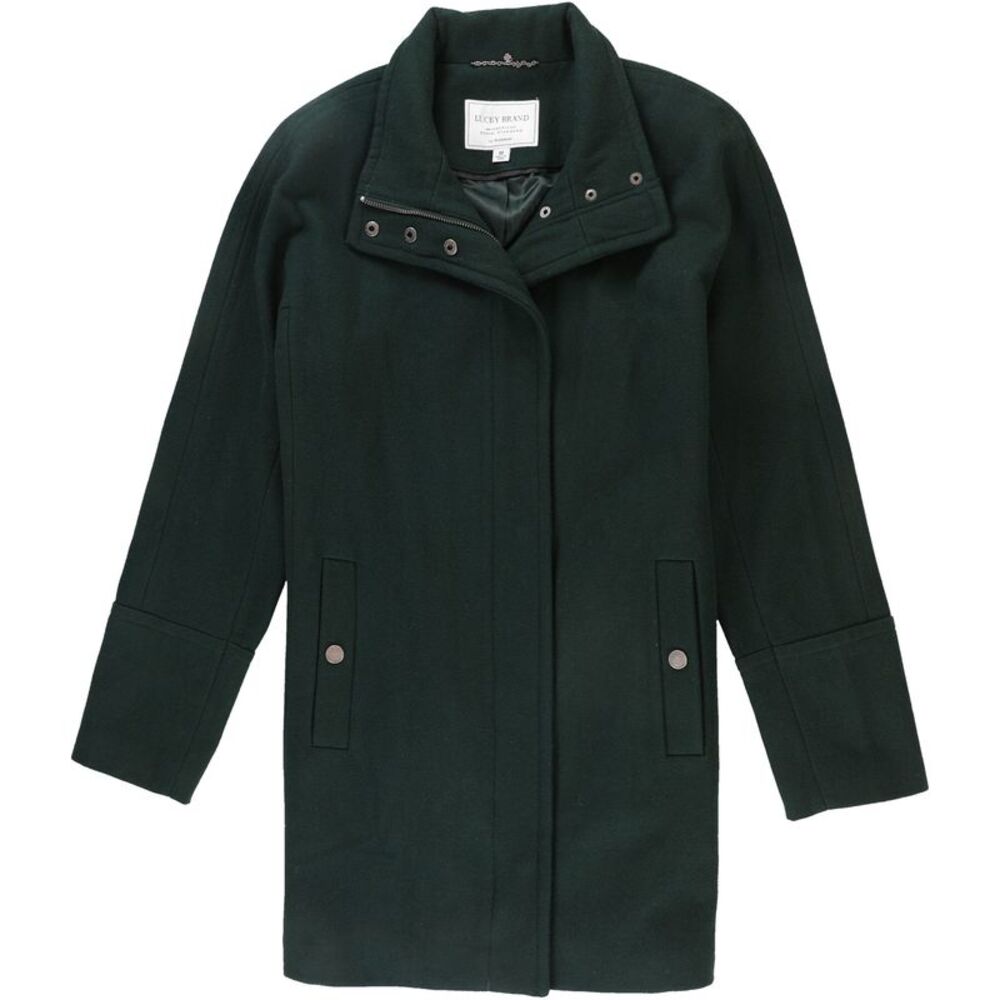 Lucky Brand Womens Wool Blend Coat, NWT